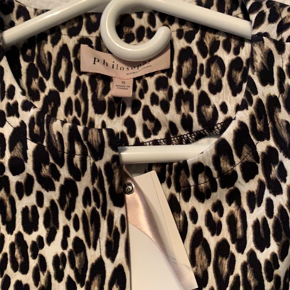 NWT leopard blazer